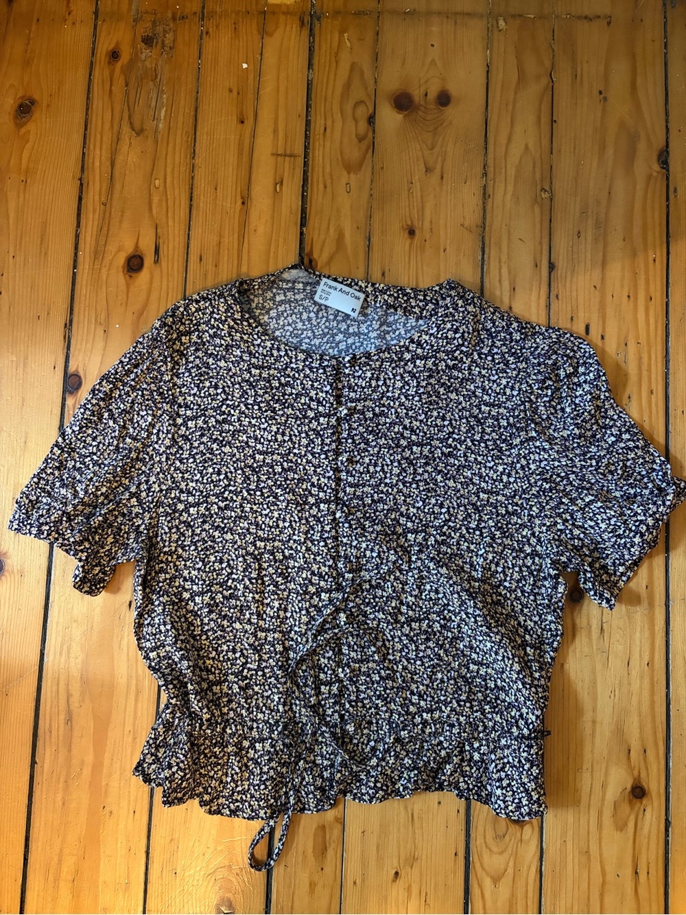 Floral Button-Front Women's Frank and Oak